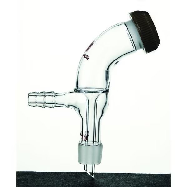 ADAPTER, VACUUM TAKE-OFF, SHORT STEM, 14/20, Synthware, Mfr#: A621420